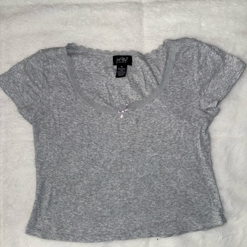Gray Women's Top